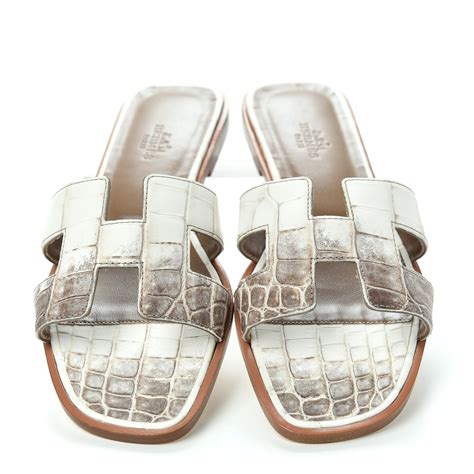 hermes himalaya oran|Hermes oran sandals size guide.